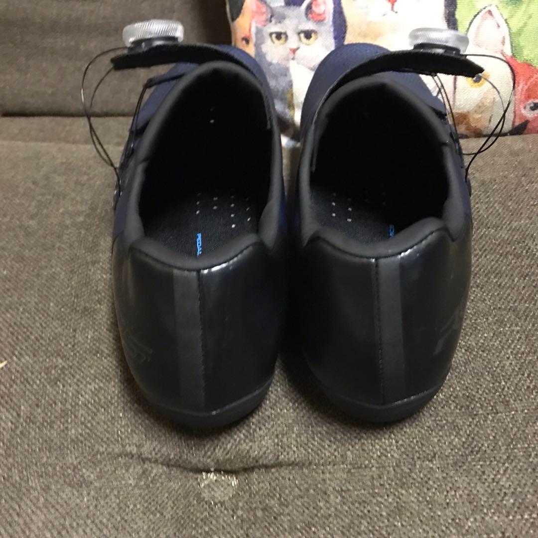 新品 SHIMANO RC502 SPD-SL シューズ ブルーブラック