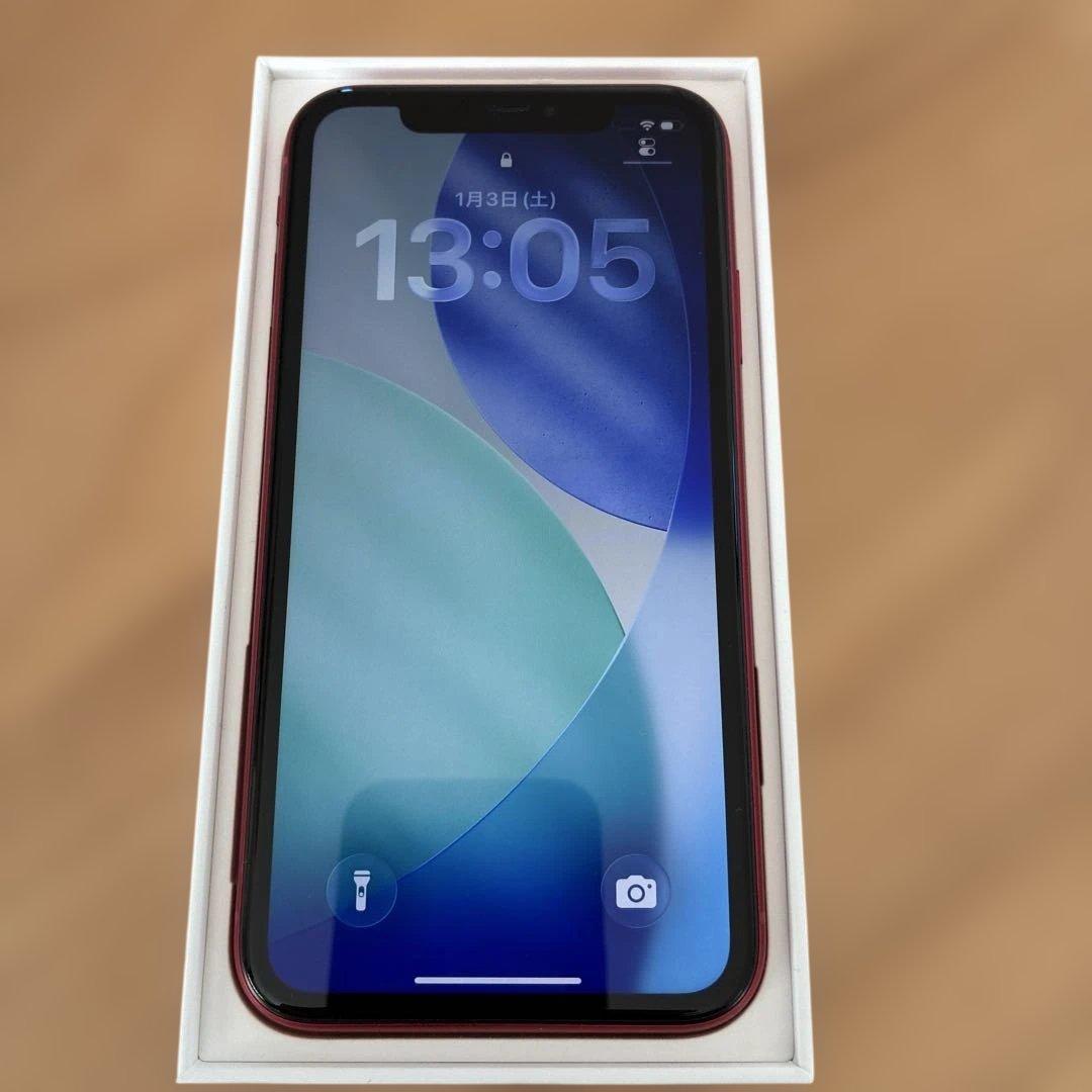 Apple iPhone 11 (PRODUCT(RED)) 本体 128G