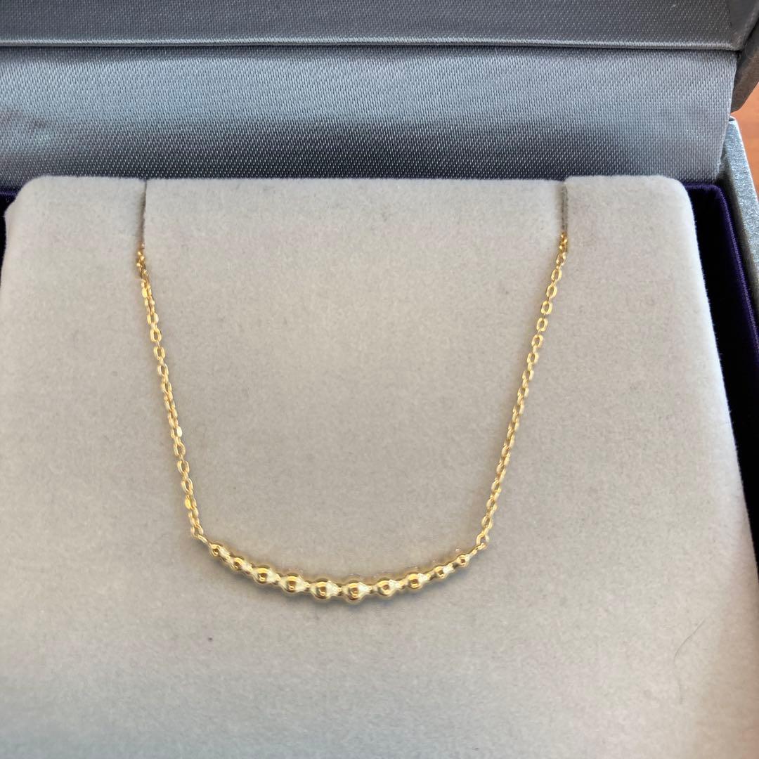 【ともママ】スタージュエリーK18TEN DIAMONDNECKLACE