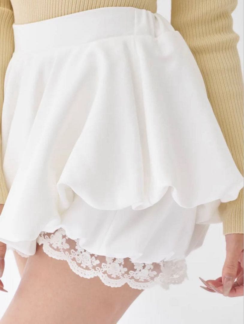 ダーリッチ Darich ボリュームバルーンミニスカート FREEサイズ