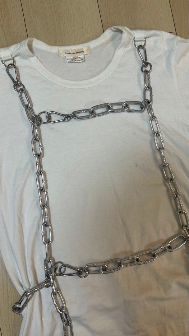 ギャルソン　ハーネス　半袖Tシャツ