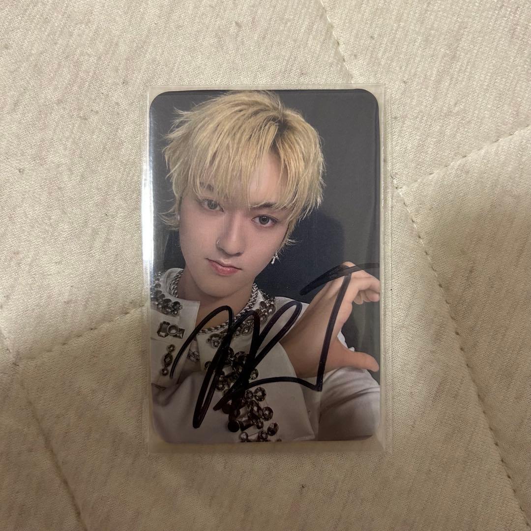 TREASURE ハルト 韓国 ラキドロ 直筆サイン トレカ