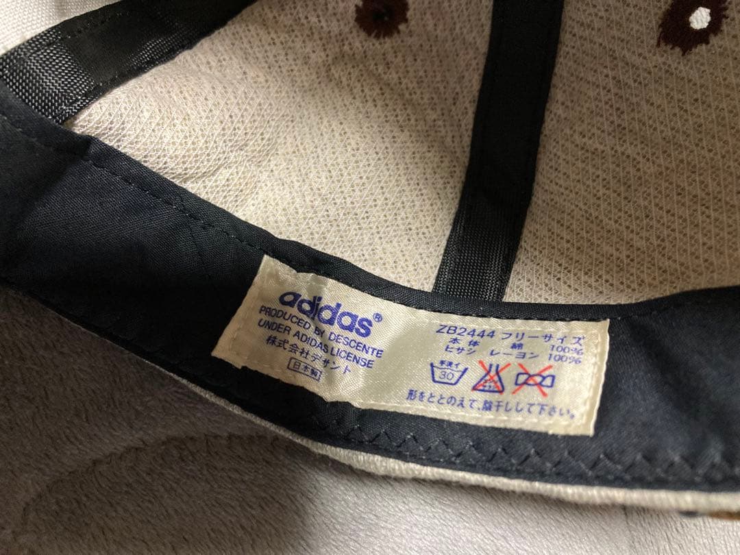 80s adidas アディダス　キャップ