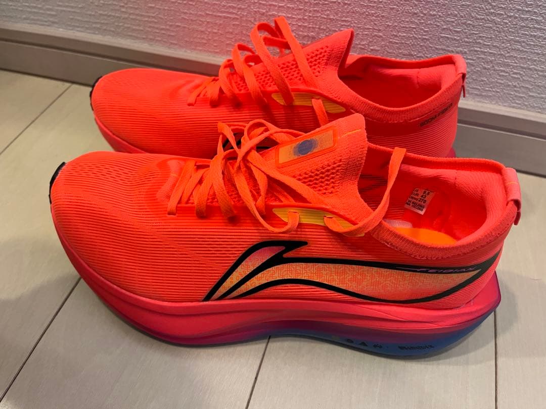 【新品未使用】リーニン、Feidian elite5、27cm 大迫傑