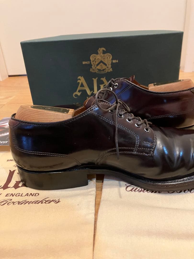 踵新品　オールデン ALDEN コードバン　モディファイドラスト　9d