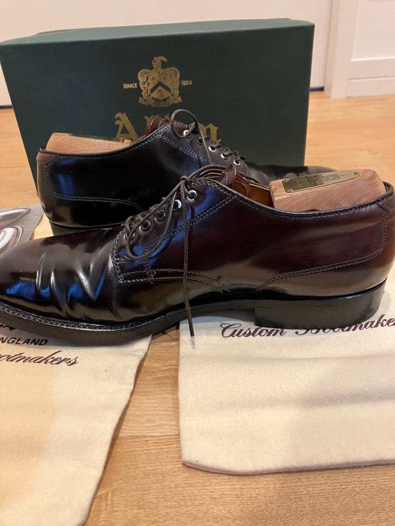 踵新品　オールデン ALDEN コードバン　モディファイドラスト　9d