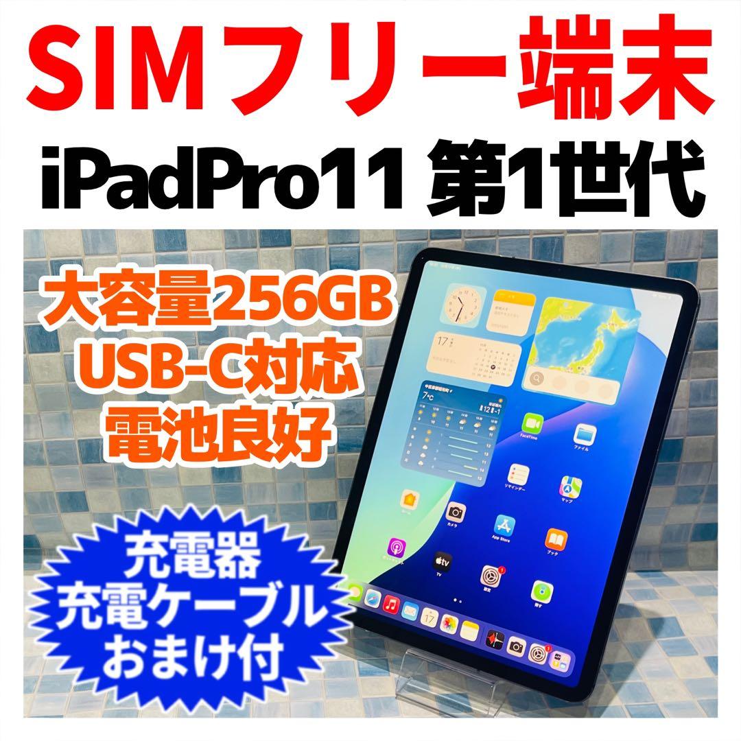 SIMフリー iPad Pro 第1世代 本体 256GB スペースグレイ
