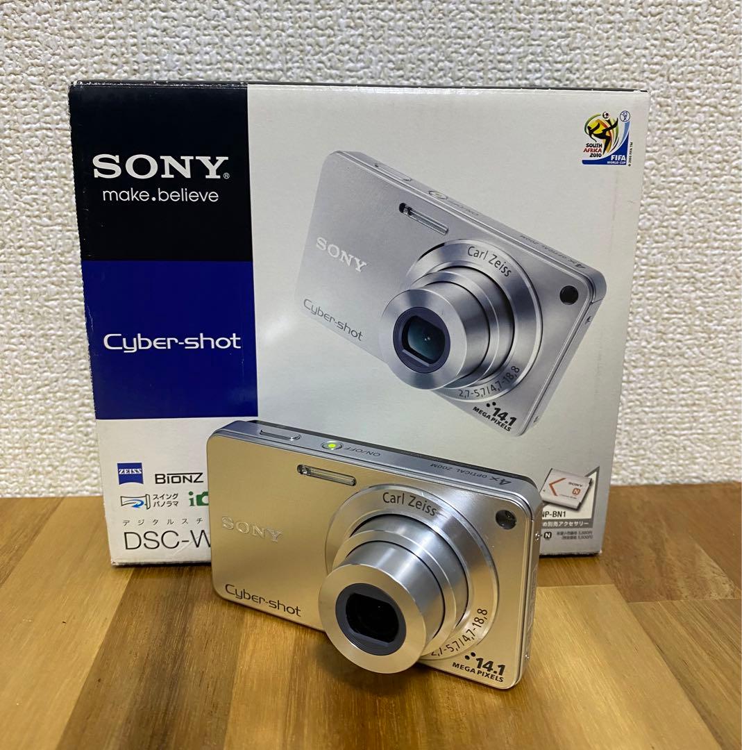 SONY Cyber-shot DSC-W350 シルバー 付属品完備　訳あり