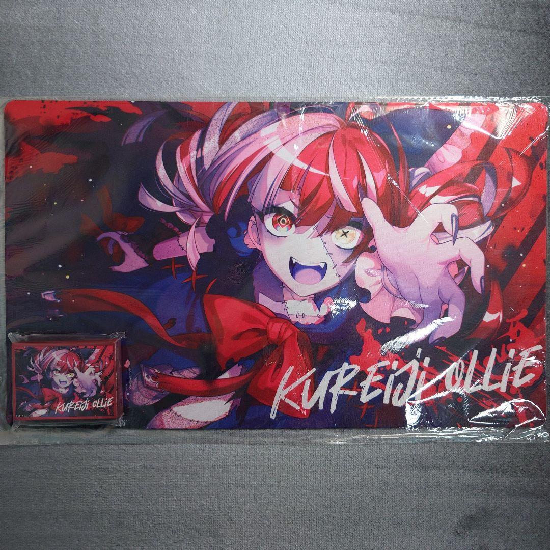 α1 ホロライブ 手を伸ばす&名前 クレイジー・オリー スリーブ&プレイマット