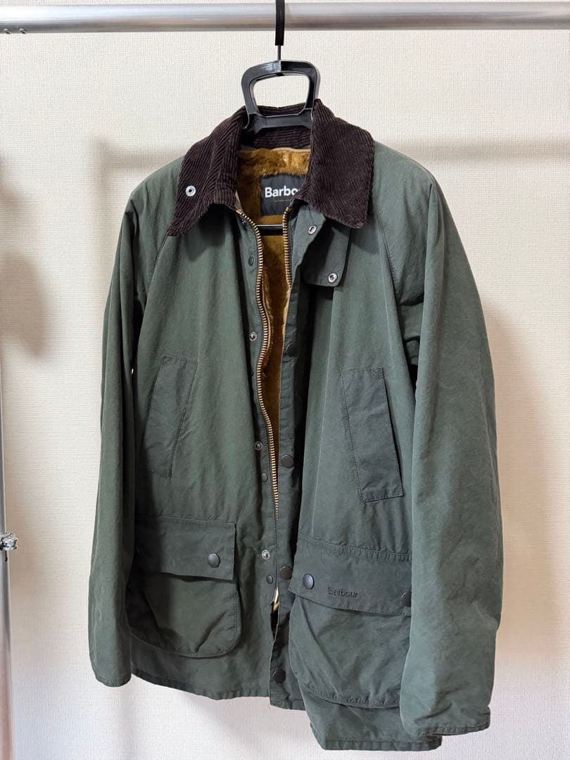 Barbour × BEAMS F 別注BEDALE CLASSIC FIT