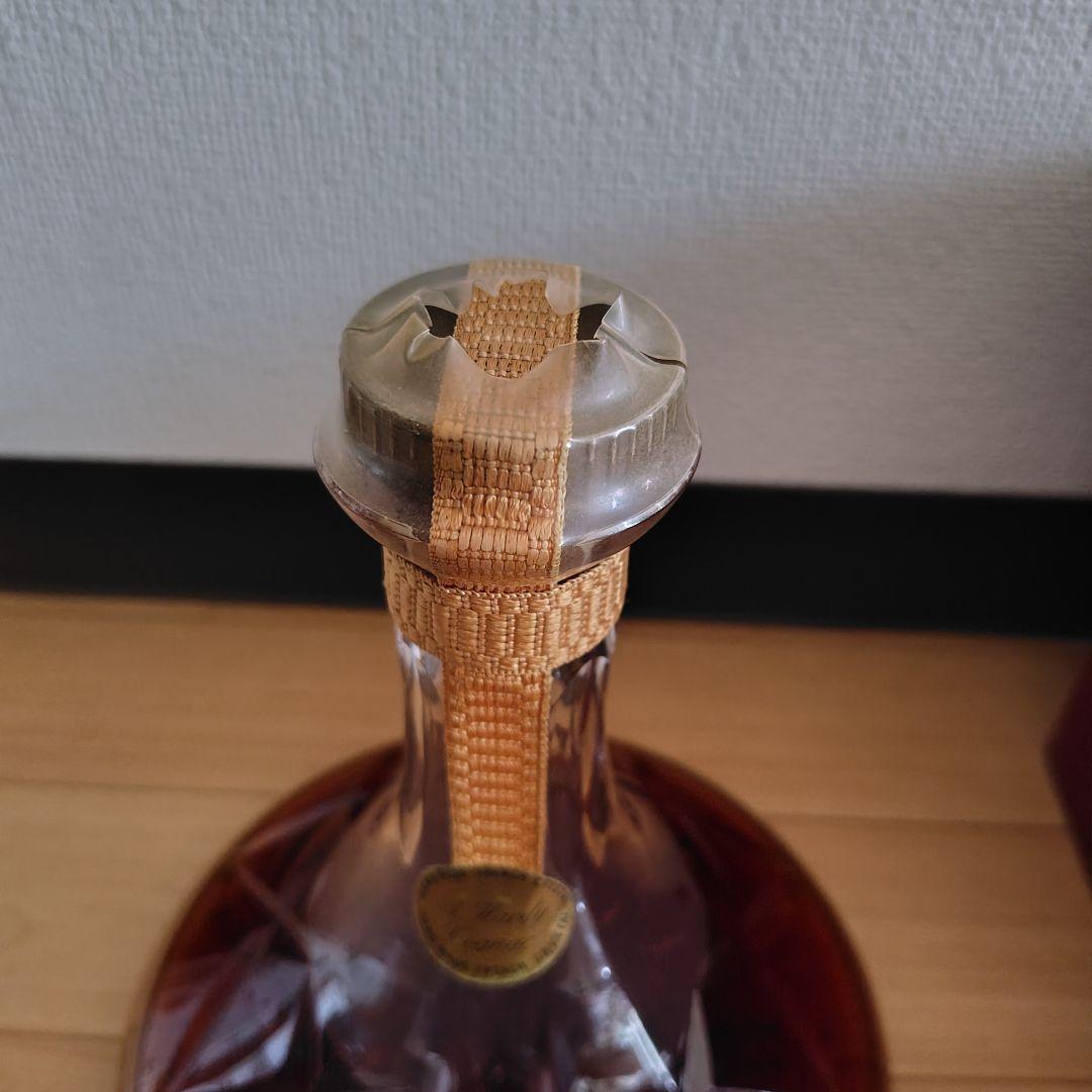 A.HARDY ハーディー クリスタル デキャンタ ブランデー替え栓付き　箱付き