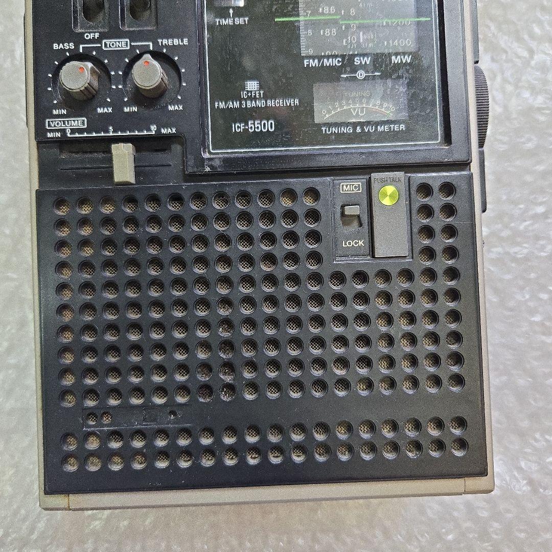 動作品　SONY　ソニー　スカイセンサーIC F―5500 ラジオ　音質良し