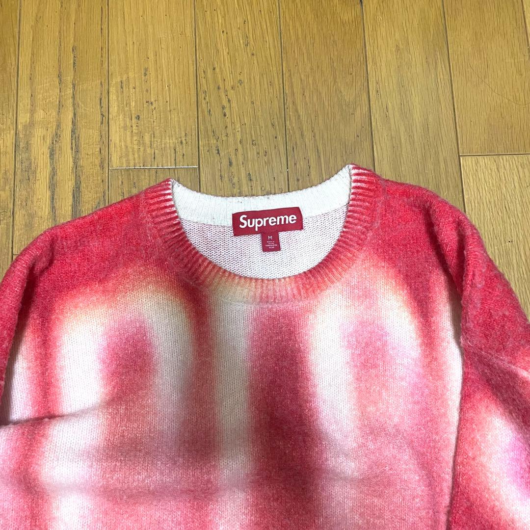 Supreme blurred logo sweater Mサイズ