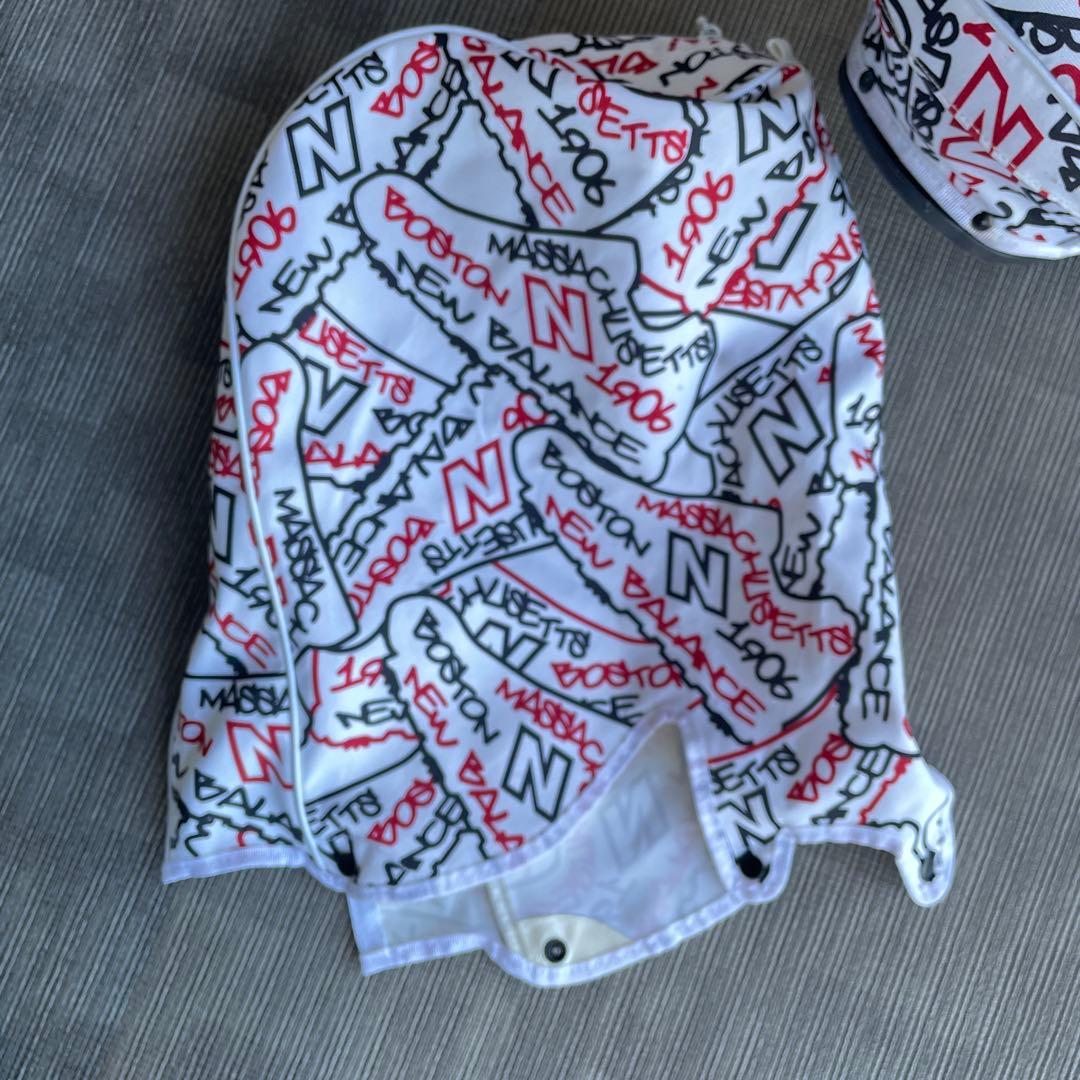 ニューバランスゴルフ 9型 スタンド式 キャディバッグ ホワイト