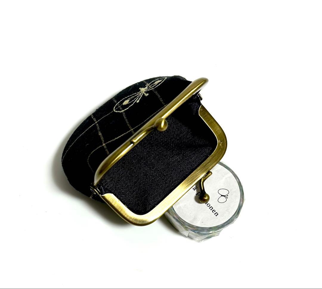 【専用2点】ミナペルホネンrosy ロージー がま口ミニバッグ風♪リボン口金 他