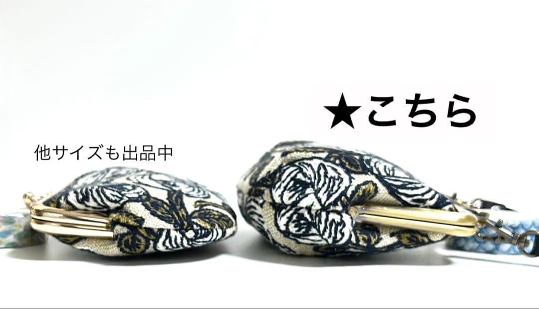 【専用2点】ミナペルホネンrosy ロージー がま口ミニバッグ風♪リボン口金 他