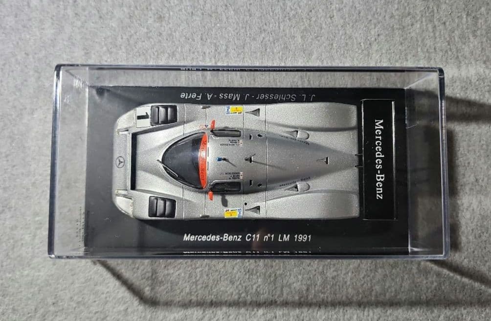 スパークモデル 1/43スケール メルセデスベンツC11、C291 ４台セット