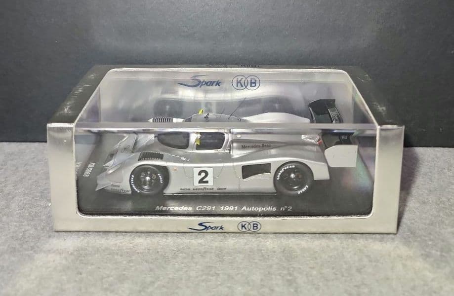 スパークモデル 1/43スケール メルセデスベンツC11、C291 ４台セット