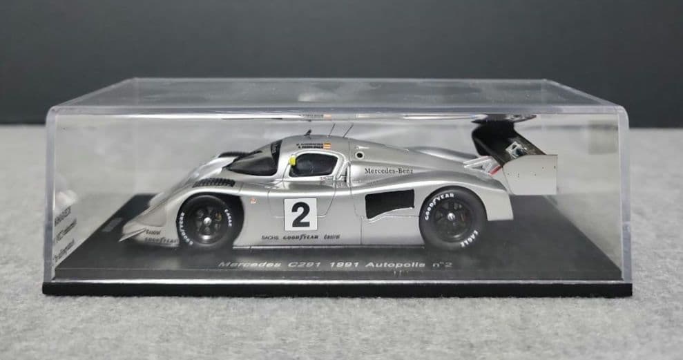 スパークモデル 1/43スケール メルセデスベンツC11、C291 ４台セット