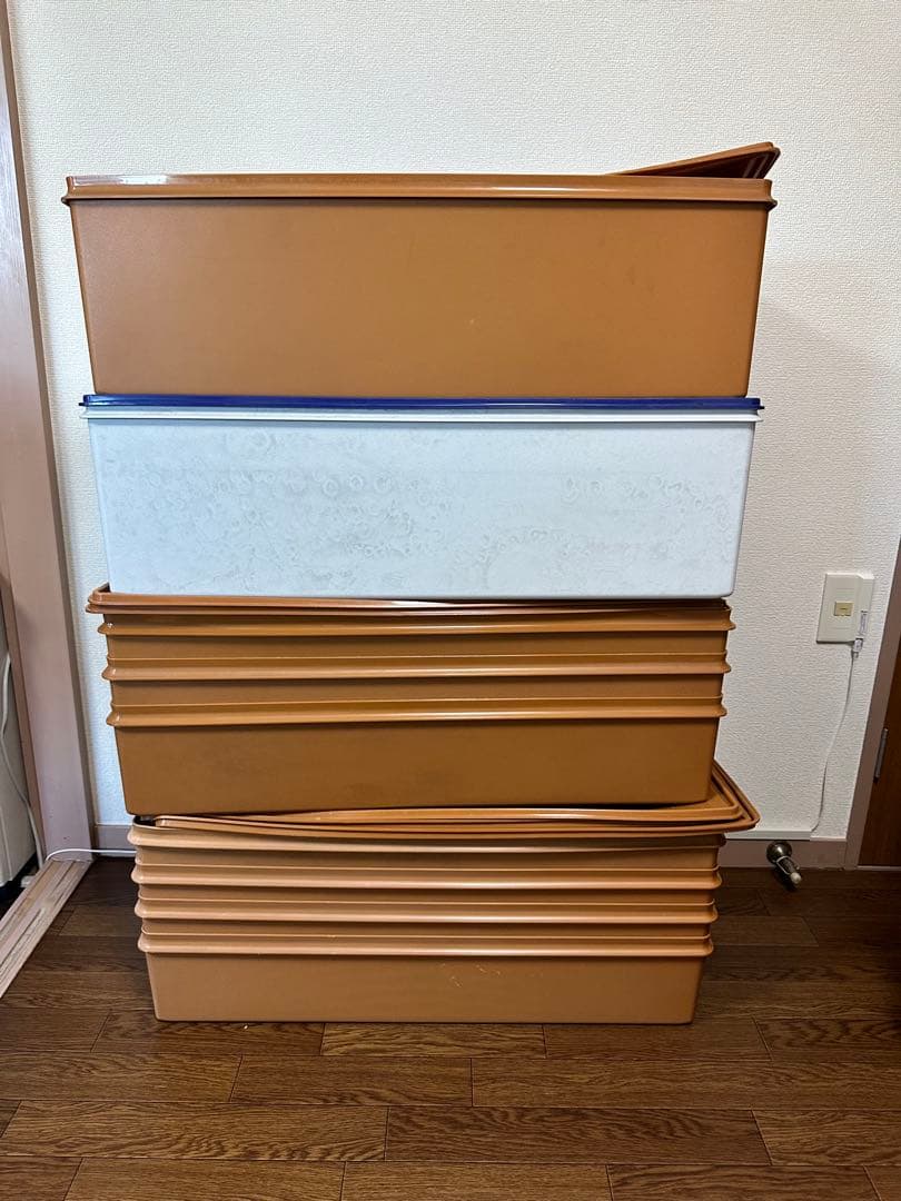 【バラ売り可】タッパーウエアー　収納ボックス　衣装ケース