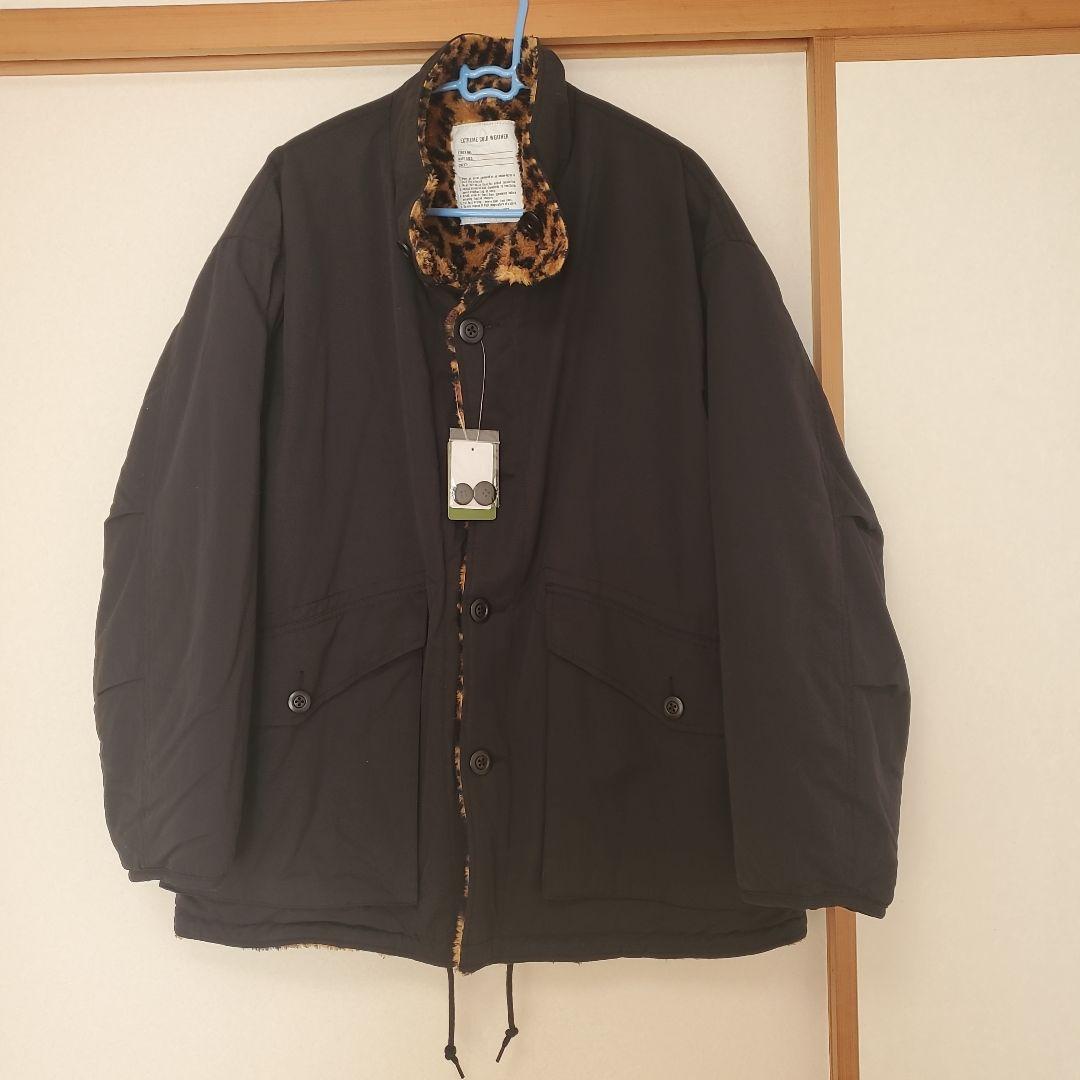 新品 FREAK'S STORE リバーシブル ヒョウ柄 ボアジャケット