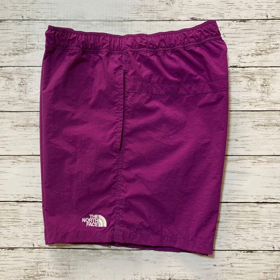 ザノースフェイス メンズ L バーサタイルショーツ パープル 水陸両用 短パン