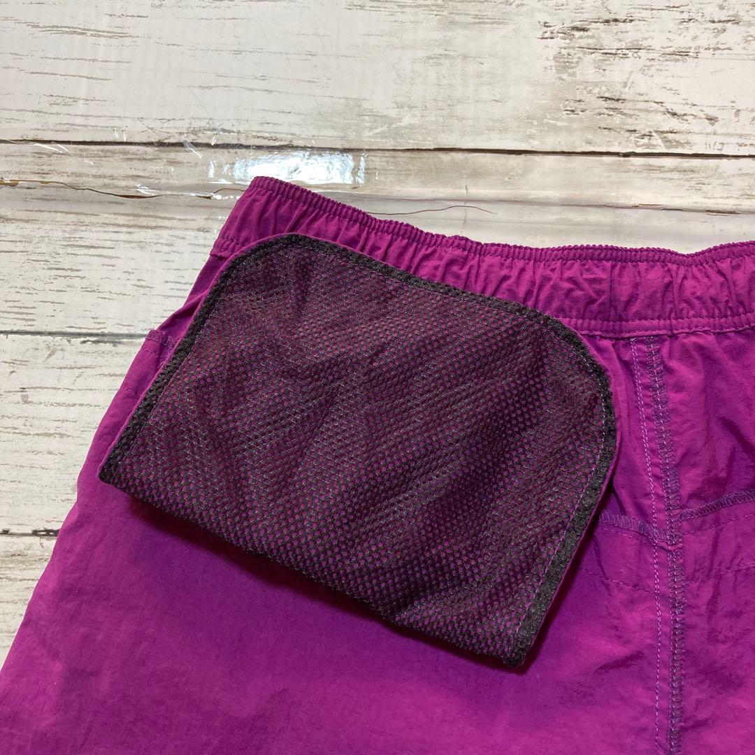 ザノースフェイス メンズ L バーサタイルショーツ パープル 水陸両用 短パン