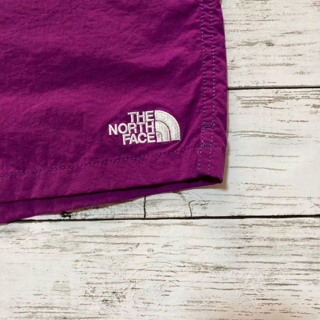 ザノースフェイス メンズ L バーサタイルショーツ パープル 水陸両用 短パン