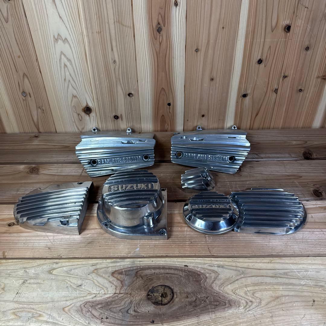 【豪華】7点gt380 エンジンカバー 全フィンセットキャンディライフ