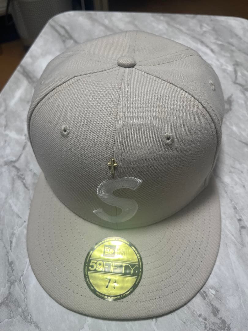 帽子 Supreme Gold Cross S Logo Cap New Era