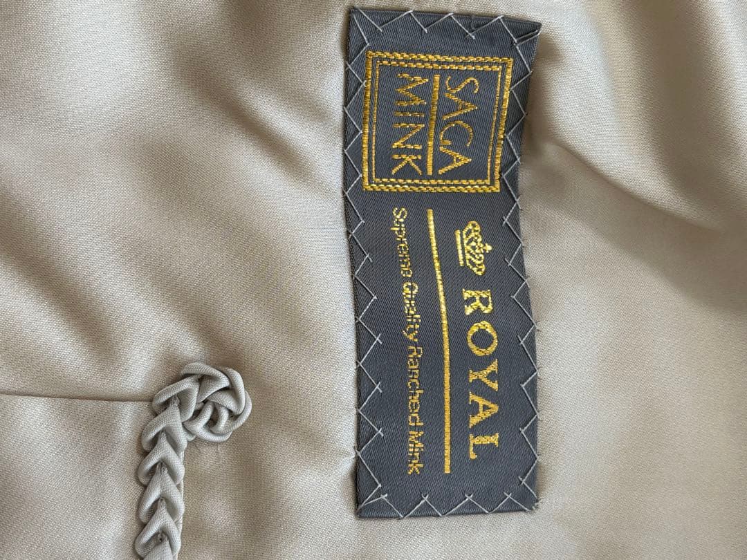 ミンク ショール シルバー ファー 毛皮 着物 ドレス