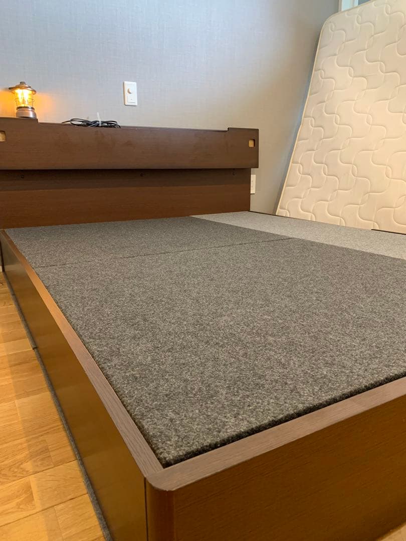 アイシン精機　高級　アスリープ　マットレス　ワイドダブル　ベットフレームセット