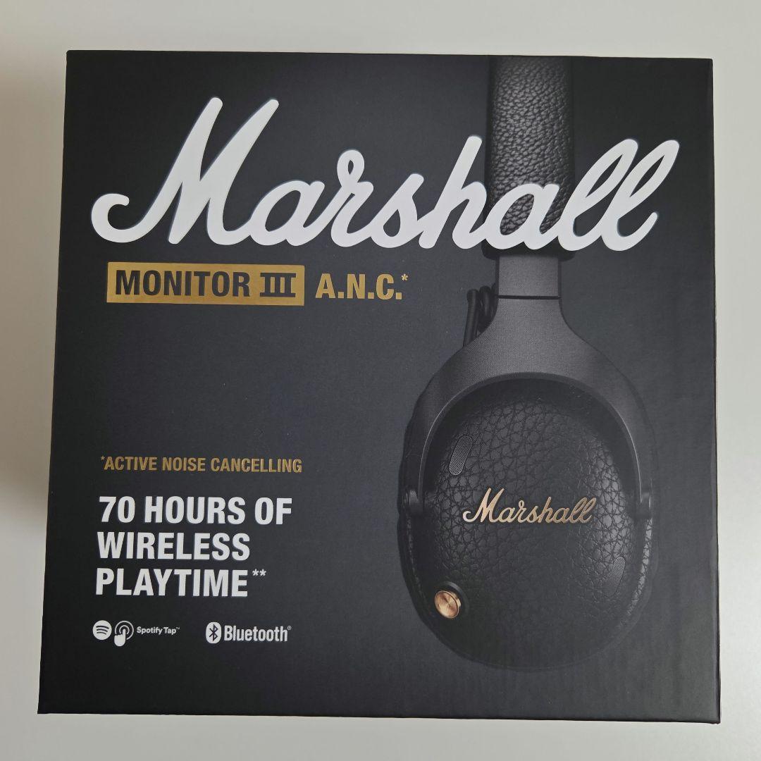 Marshall Monitor III A.N.C. ワイヤレスヘッドフォン