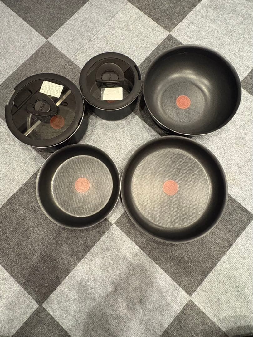 T-fal インジニオ•ネオ ロイヤルブルー•インテンス 8点セット 美品