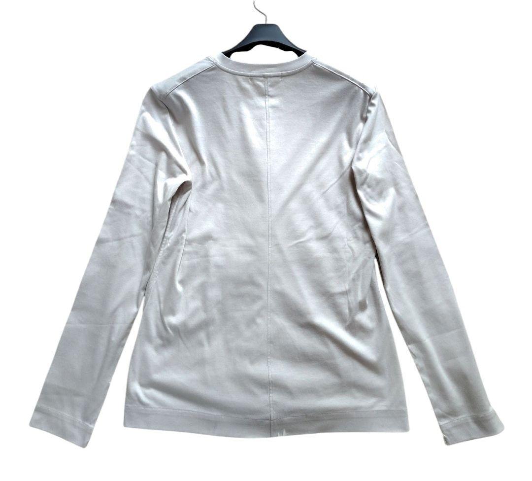 【ebure】25SS新品　ソフトスムースロングスリーブカットソー　38