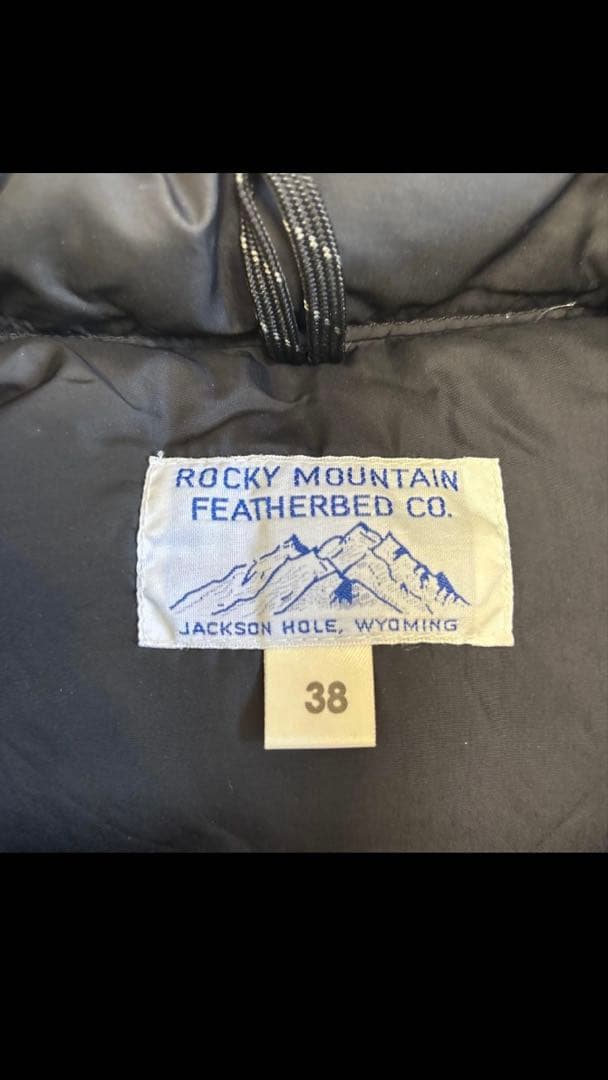 ROCKY MOUNTAIN ダウンベスト サイズ38 ロッキーマウンテン