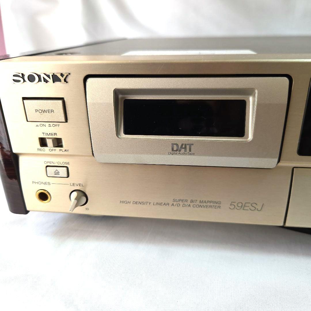 DATデッキ sony DTC―59ESjゴ―ルド SBM 搭載機、リモコン付