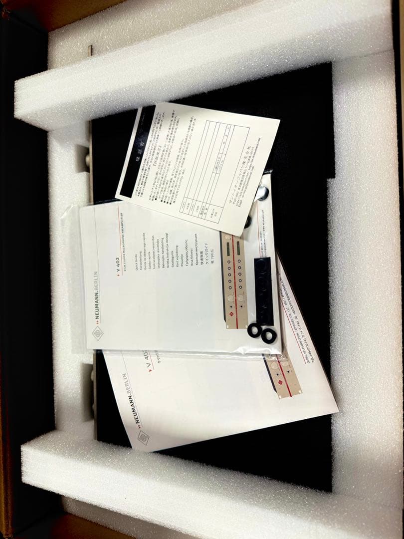 Neumann V402 マイクプリアンプ