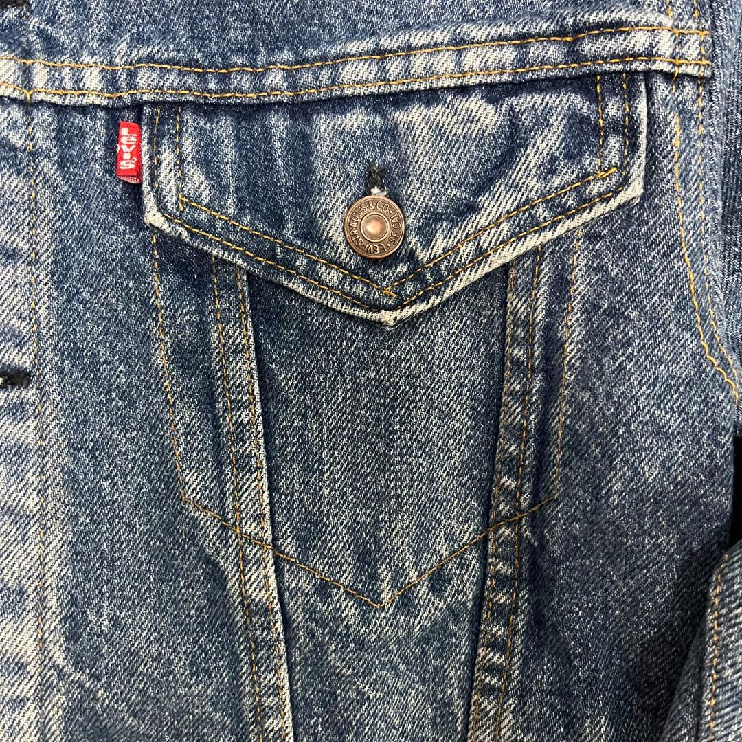 トムヤムクン。様 【Levi’s】80s 裏地チェックネル デニムジャケット