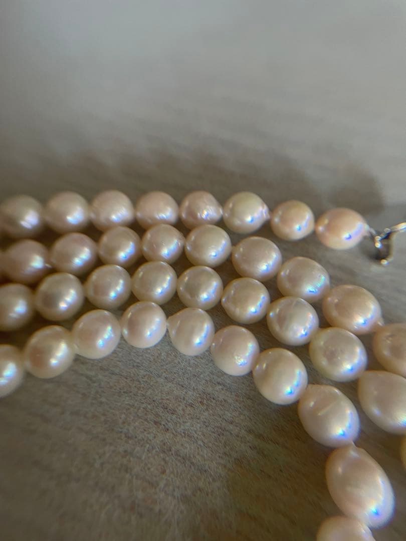 アコヤ真珠(ラウンド)ロングネックレス(110cm) シルバークラスプ