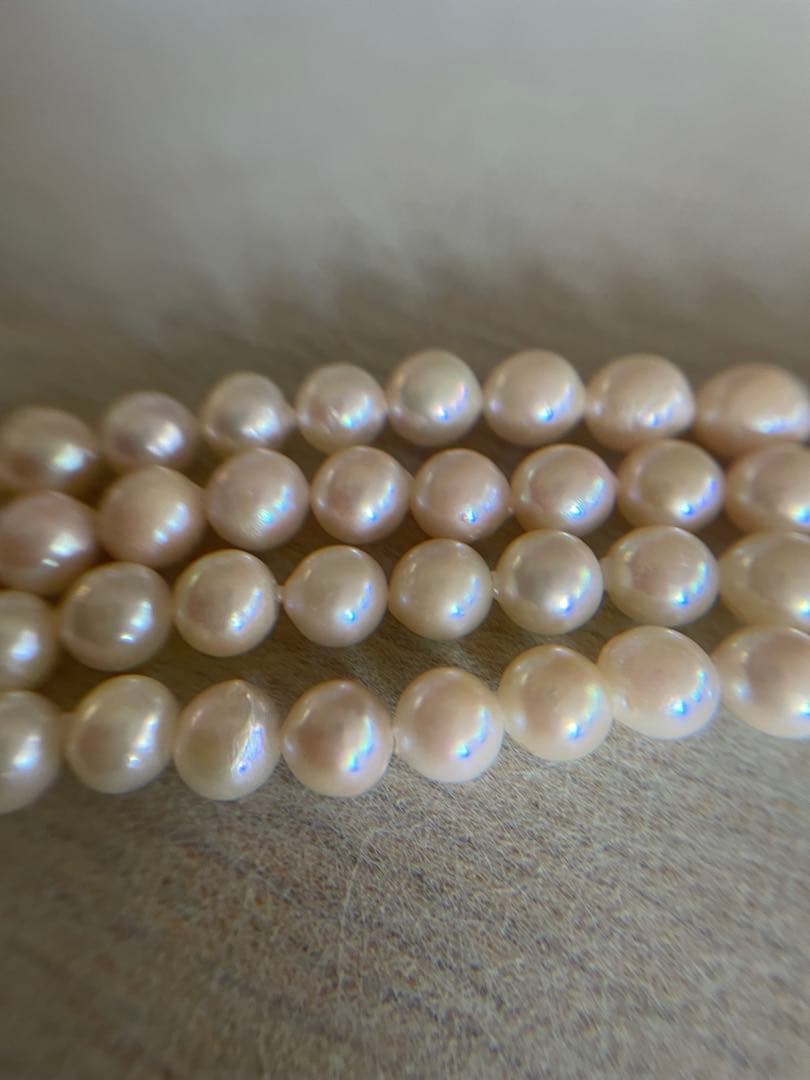 アコヤ真珠(ラウンド)ロングネックレス(110cm) シルバークラスプ