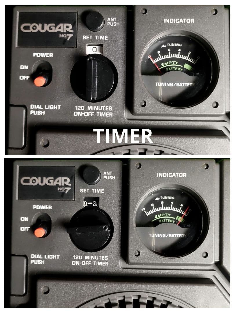 National Panasonic　BCLラジオ　RF-877（クーガ 7）