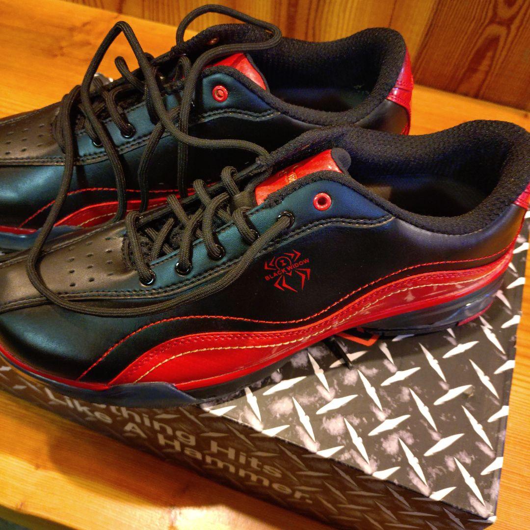 Hammer ボウリングシューズ ブラック/レッド27.5センチ