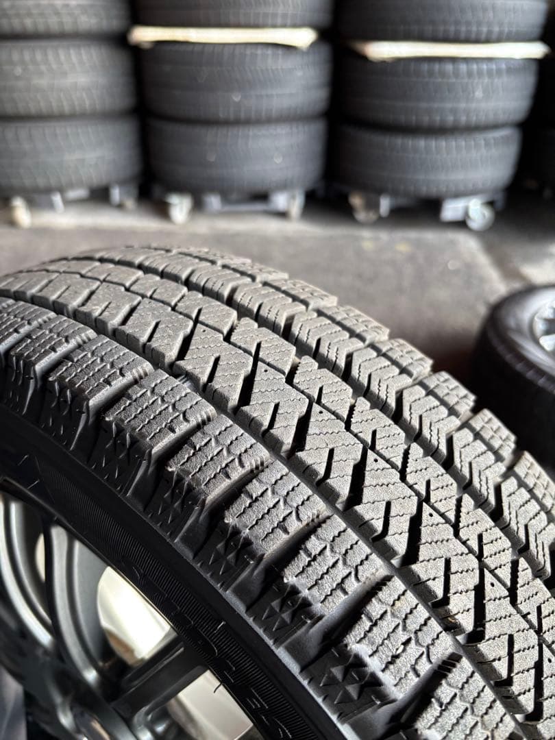 ◇送料込み◇ 155/65R13 中古スタッドレスホイールセット VRX2