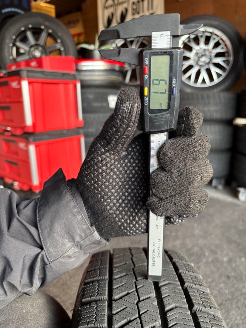 ◇送料込み◇ 155/65R13 中古スタッドレスホイールセット VRX2