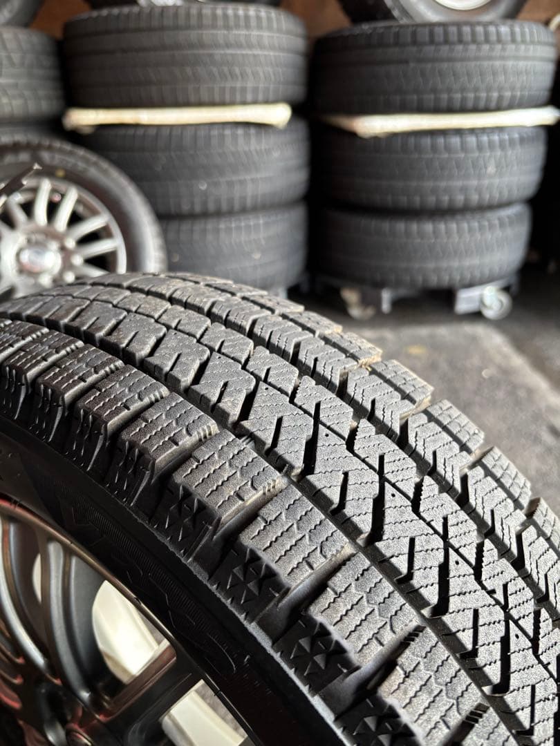 ◇送料込み◇ 155/65R13 中古スタッドレスホイールセット VRX2