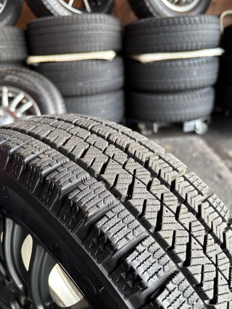 ◇送料込み◇ 155/65R13 中古スタッドレスホイールセット VRX2