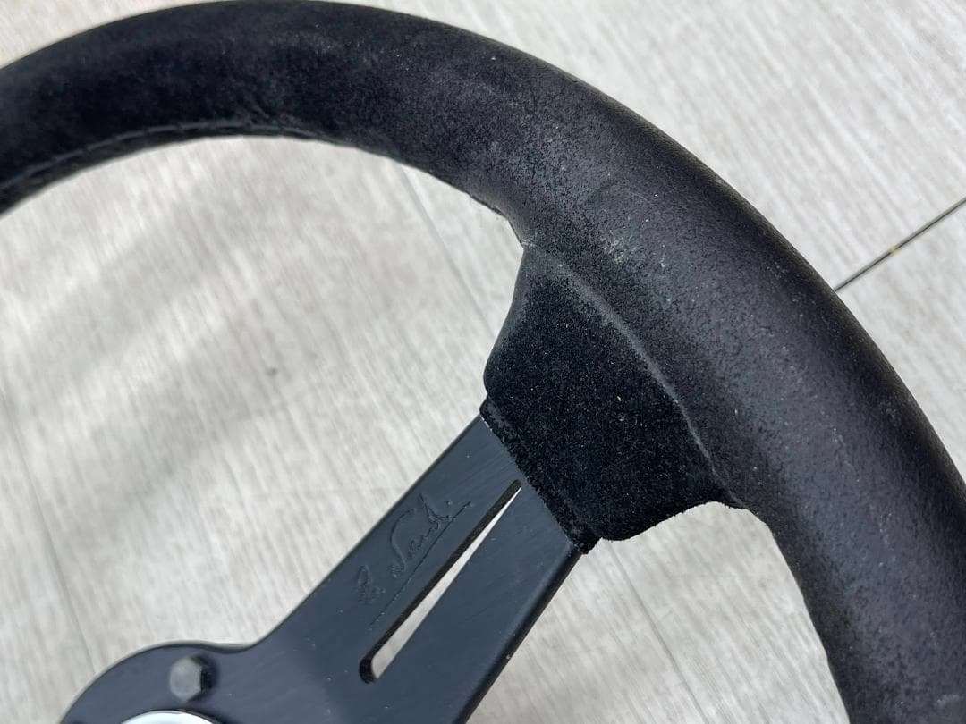 NARDI ステアリング スポーツ タイプラリー スエード 34㎝ ナルディ