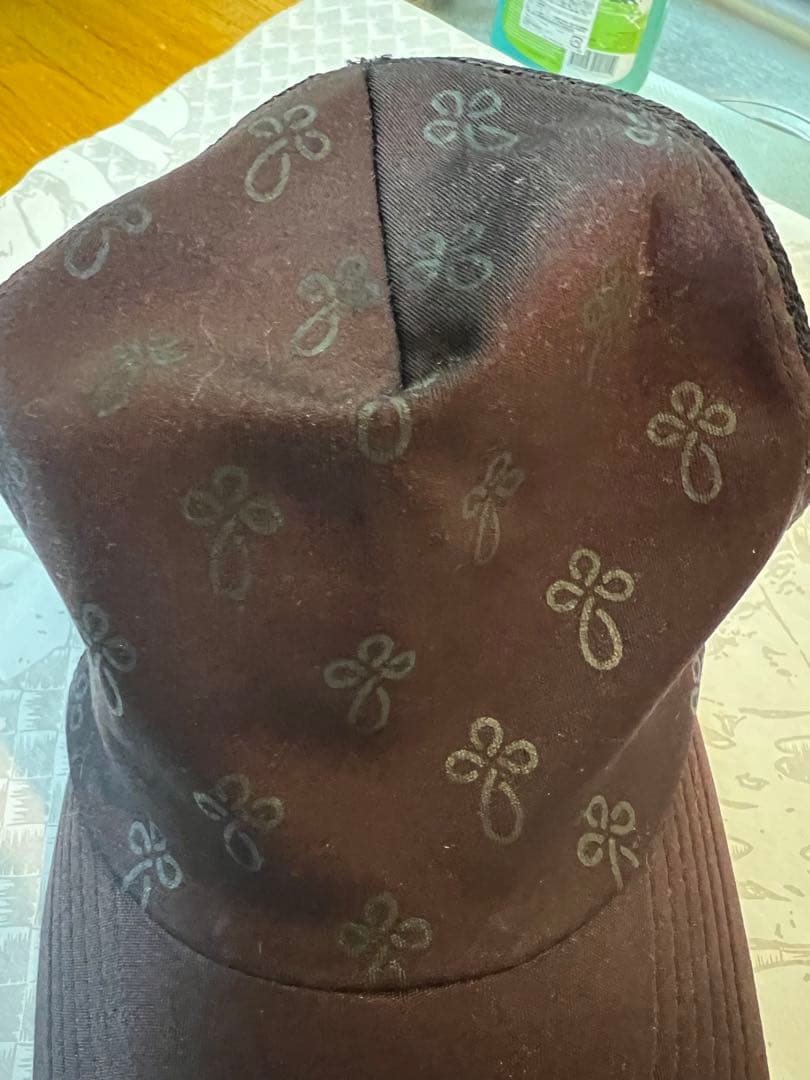 レアNumber (N)ine ナンバーナイン04SS メッシュキャップクロス柄