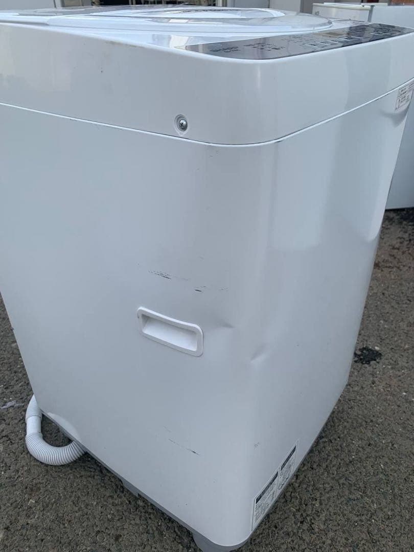 ♻️送料設置無料　SHARP 電気洗濯機　ES-GE6C-W